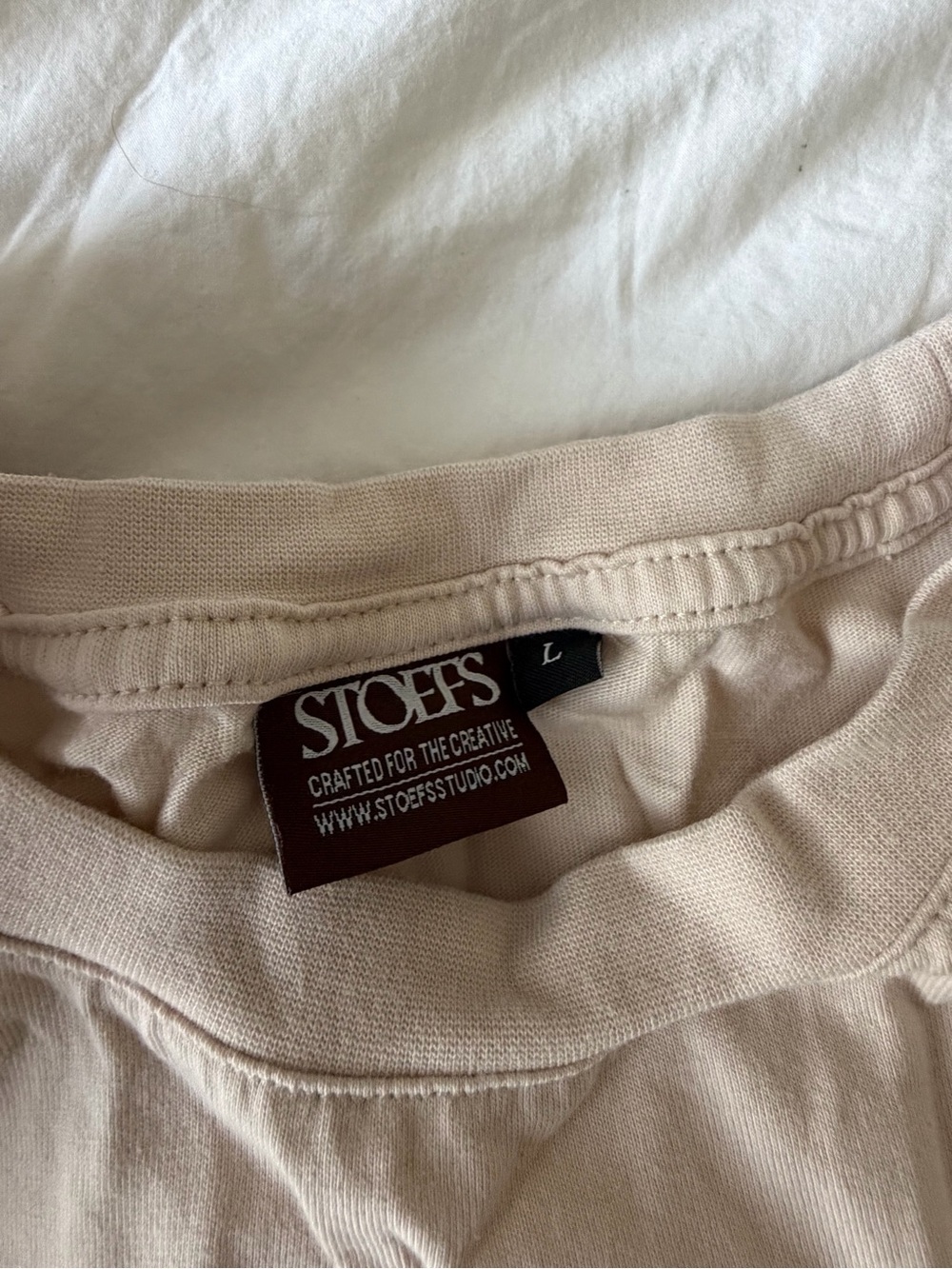 Men's Beige Short-Sleeve Graphic Tee - Picture 4 of 5